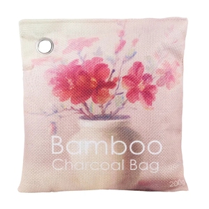 Sacchetto Purificatore d'Aria 200g Carbone di Bambù Premium Assorbente di Odori 80%+ Ingredienti Attivi Durata 6-12 Mesi per <span class=keywords><strong>Bagno</strong></span> e Auto | - Product Image 6