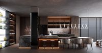Solution de projet de villa à guichet unique Conception de cuisine et de salle de bain personnalisées avec service