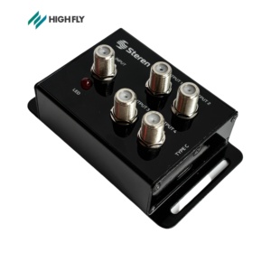 Amplificador de Potencia Highfly <span class=keywords><strong>Steren</strong></span> Tipo C 1 Entrada 4 Salidas, Molde Privado, Origen CN y GUA - Product Image 1