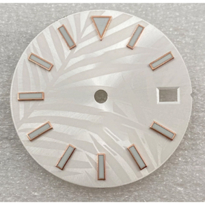 Piezas de Reloj con Esfera Verde Luminosa de 28.5mm, Movimiento Mecánico NH35 Modificado con Diseño de Manecillas Tipo Hoja - Product Image 5