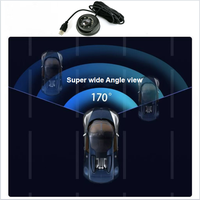 Caméra de voiture Firecore H-03 sans fil Wifi intelligente de sécurité HD 1080p, caméra panoramique à œil de poisson magnétique, petite caméra de bus, caméra USB