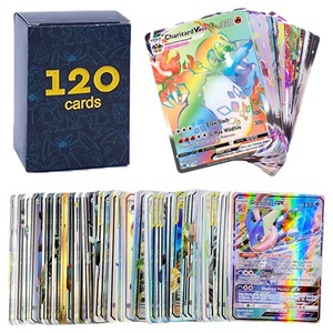 2023 Hot Sale Pokemoned Card 100 Pcs Box Pokemoned Gold Card Pokemoned Trading Card Game