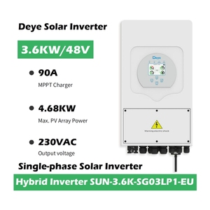 Haute qualité 3.6Kw 5Kw 6Kw monophasé lumière du soleil énergie système solaire hybride pour usage domestique système de stockage onduleur solaire - Product Image 3