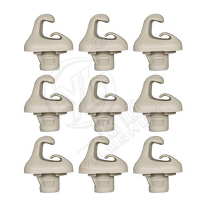 Soporte de clip para espejo retrovisor de coche Smooth Sailing Y117, gris, de plástico, para vehículos BYD - Product Image 1