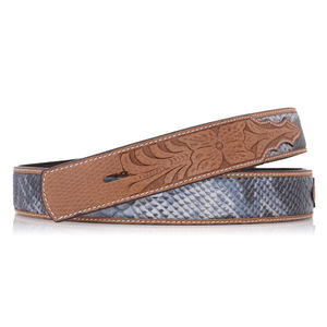 Cinturones de Diseñador Estilo Vaquero Occidental para <span class=keywords><strong>Hombre</strong></span>, <span class=keywords><strong>Cinturón</strong></span> Occidental Clásico de Mezclilla <span class=keywords><strong>sin</strong></span> <span class=keywords><strong>Hebilla</strong></span>, <span class=keywords><strong>Cinturón</strong></span> de Cuero PU de una Pieza para <span class=keywords><strong>Hombre</strong></span> - Product Image 4