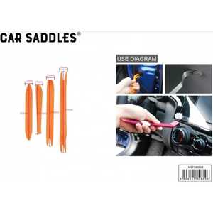 Outils de démontage de garnitures de voiture, 4 pièces, pour l'installation et la réparation des panneaux intérieurs de voiture - Product Image 3