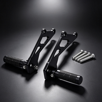 Repose-pieds arrière en aluminium CNC pour vélos électriques, pièces pour Surron