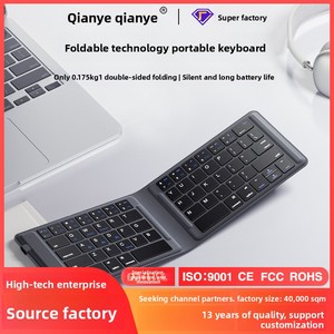 70% OFF có thể gập lại Leather <span class=keywords><strong>Case</strong></span> & cho <span class=keywords><strong>bluetooth</strong></span> không dây USB bàn phím cho Huawei điện thoại di động máy tính bảng và máy tính xách tay - Product Image 4