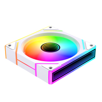 Ventilador RGB para PC AntarcChill OEM de 120 mm, Ventilador de Caja con Iluminación Infinita, Proveedor de Fábrica, Precio Económico, Ventilador de Refrigeración para Computadora PWM de 4 Pines