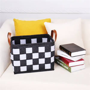 Nouveau panier de rangement en feutre pratique et élégant pour solution de stockage d'articles divers - Product Image 5