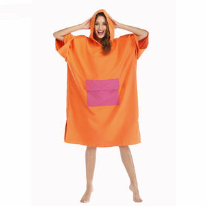 OEM Imprimé Personnalisé Unisexe Microfibre Adulte Enfants Changement <span class=keywords><strong>Surf</strong></span> <span class=keywords><strong>Poncho</strong></span> de Plage à Capuche Serviette avec Capuche - Product Image 5