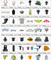 RUISEER Vente en gros de fixations de voiture Clip en plastique en nylon pour pare-chocs Toyota Clip universel Clips de retenue de panneau de garniture de porte