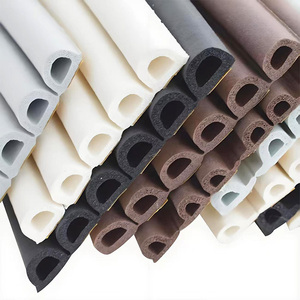 Nuevo diseño EPDM PVC tipo D puerta y ventana burlete bloqueador <span class=keywords><strong>de</strong></span> huecos <span class=keywords><strong>tira</strong></span> <span class=keywords><strong>de</strong></span> <span class=keywords><strong>sellado</strong></span> <span class=keywords><strong>de</strong></span> aislamiento autoadhesivo - Product Image 3