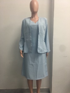 Women Coat Women's Sleeveless Dresses 2-piece <b>Set</b> Fashion - Product Image 3