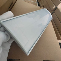 Plaques de porte en profilé aluminium, signalétique de bureau interchangeable, support de signalisation incurvé, système modulaire en acrylique