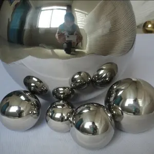Competitive Price Stock High Polished 138mm Large Hollow Stainless Steel Ball