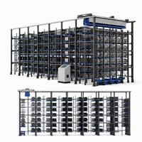 Sistema de Almacenamiento Vertical Automático de Alta Resistencia Industrial y Personalizable para Perfiles de Tubería de Acero con Montaje Superior