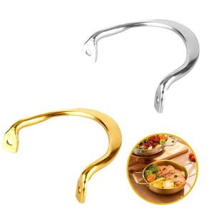 Poignées <span class=keywords><strong>de</strong></span> marmite poignées <span class=keywords><strong>de</strong></span> marmite en acier inoxydable double poignées universelles - Product Image 1