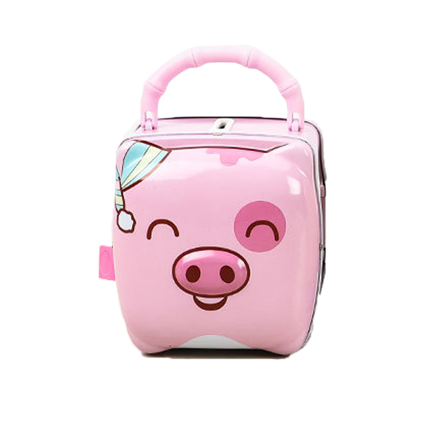 Копилка для девочек и мальчиков, копилка для монет с замком