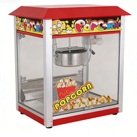 Machine à popcorn électrique robuste, directement de l'usine, machine à popcorn industrielle, équipement de collation commercial, fabrication de popcorn