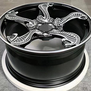 Rines <span class=keywords><strong>de</strong></span> Aleación <span class=keywords><strong>de</strong></span> Aluminio <span class=keywords><strong>de</strong></span> Alta Calidad con Diseño <span class=keywords><strong>de</strong></span> Moda, Rines <span class=keywords><strong>de</strong></span> Carreras con Radios <span class=keywords><strong>de</strong></span> Dragón, Rines <span class=keywords><strong>de</strong></span> Coche Rojos, Negros y Dorados, Diseño <span class=keywords><strong>de</strong></span> Rines <span class=keywords><strong>de</strong></span> Dragón - Product Image 3