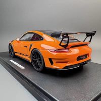Modèle de voiture en résine moulée sous pression 1:18 GT Spirit 991.2 GT3 RS pour collection d'entusiastes de voitures de course et décoration intérieure