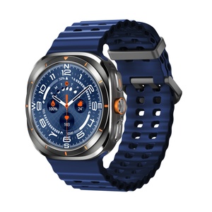 Smartwatch HD8 <span class=keywords><strong>Ultra</strong></span> (Tuobu) Rotondo in Silicone con Monitoraggio Frequenza Cardiaca, Pressione Sanguigna, Ossigeno nel Sangue, Sonno, SOS e Funzioni Sportive per Chiamate - Product Image 1