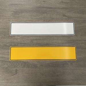 Plaques d'<span class=keywords><strong>Immatriculation</strong></span> en Aluminium à Impression Métallique, Taille Européenne 52*11, Haute Qualité, Vente en Gros d'Usine - Product Image 4