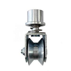 <span class=keywords><strong>Rail</strong></span> <span class=keywords><strong>de</strong></span> <span class=keywords><strong>guidage</strong></span> moderne pour <span class=keywords><strong>portail</strong></span> <span class=keywords><strong>coulissant</strong></span> en acier galvanisé, plaqué zinc blanc, épaisseur 115 mm, extérieur, faible bruit, durable, antirouille - Product Image 3