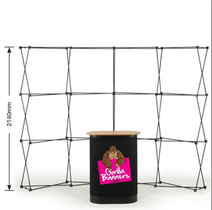 Từ pop-up hiển thị đứng cho thương mại cho thấy di động Banner quảng cáo Backdrop giá - Product Image 4