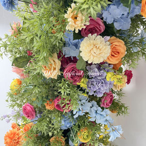 5D đám cưới vòm hoa sắp xếp Backdrop trang trí nhân tạo đầy màu sắc hoa vòm Set cho đám cưới Backdrop - Product Image 6