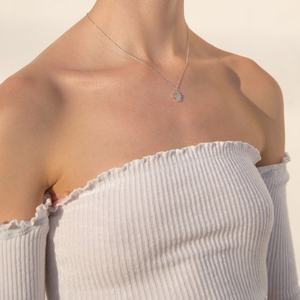 Collana con Ciondolo Occhio del Diavolo Hamsa in Argento Sterling 925 Placcato Oro per <span class=keywords><strong>Donna</strong></span> - Product Image 4