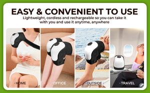 Bantalan lutut ekstrusi tanpa kabel, pemijat rumah dan luar ruangan fisioterapi - Product Image 4