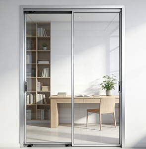 Porte <span class=keywords><strong>coulissante</strong></span> en aluminium de luxe à vue panoramique avec verre à grille pour la <span class=keywords><strong>rénovation</strong></span> de maisons modernes - Product Image 4