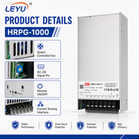 Alimentation à découpage HRPG-1000 1000W 24V 42A à sortie unique avec fonction PFC, alimentation parallèle haute efficacité 94% SMPS