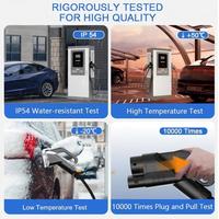 Nuevo Pedestal de Carga Rápida Directo de Fábrica, Estación de Carga para Vehículos Eléctricos de 120 kW CC con Control Inteligente para Operadores de Flotas y Estacionamientos