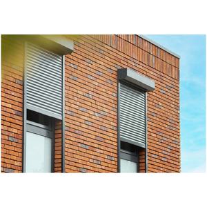 Volets roulants horizontaux à suspension en verre trempé à cadre fin en alliage d'aluminium à fenêtre simple en verre de conception moderne - Product Image 5