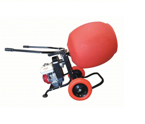 Mezcladora de Concreto para Minicargadora de 60 Pulgadas, Dispensador Lateral y Separador de Sacos, Montaje Universal, Capacidad de 16 Pies Cúbicos - Product Image 1