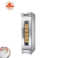 Machine à pain à vente chaude, armoire à levure pour boulangerie commerciale, retardateur à double porte en acier inoxydable, appareil de fermentation à bas prix