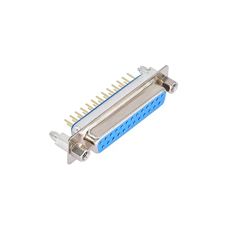 TAIHUA DP25 Female Connector, D-SUB Connector for PCB, 2 Rows VGA Connector
