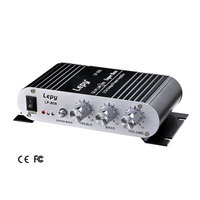 Lepy LP-808 LP808 Mini HiFi 2.1 Autoradio Stéréo MP3 MP4 Lecteur Radio FM Amplificateur Subwoofer Son Auto