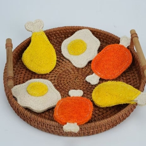 Natural Loofah <b>Cat</b> Training Grinding Chew Toy Containing Catnip for Indoor/Outdoor Use - Product Image 6