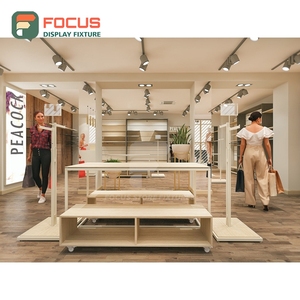 Vitrina de Melamina para Exhibición de Ropa, Directo de Fábrica, Proveedor ODM, Tienda de Ropa en Franquicia - Product Image 4