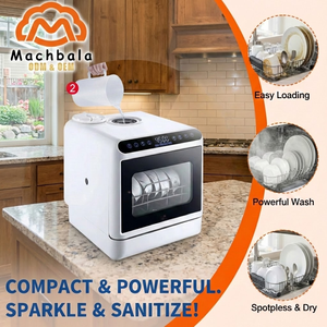 <span class=keywords><strong>Lave</strong></span>-<span class=keywords><strong>vaisselle</strong></span> compact sans installation pour la maison, avec réservoir d'<span class=keywords><strong>eau</strong></span>, portable pour camping-car, entièrement automatique, direct usine - Product Image 1