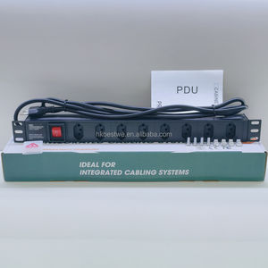 Vente directe usine – Unité de distribution d'alimentation (PDU) en rack métallique 8 prises brésiliennes IP20 250V avec interrupteur - Product Image 4