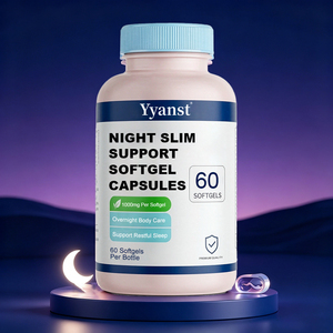 Capsules molles de soutien corporel nocturne 1000mg 60 unités Soin de nuit Soutien au sommeil réparateur Marque privée OEM Complément alimentaire - Product Image 4