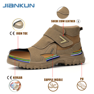 أحذية السلامة جيانكون للحامين بمعيار أوروبي ومقدمة فولاذية لمواقع البناء - Product Image 5