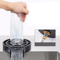 Hitam Wastafel Dapur Cangkir Rinser Pembersih Cangkir Semprot Pencuci