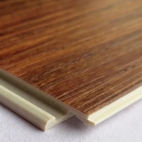 Magnifique plancher SPC en bois dur de chêne naturel de luxe Eco LVP 4mm 5mm 6mm Design moderne pour les hôtels Système Unilin Click