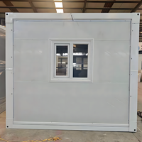 Maison préfabriquée pliable prête à l'emploi à vendre, structure en acier, maison mobile préfabriquée pliable